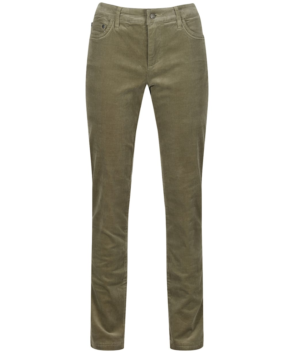 Women's Dubarry Honeysuckle Cord Slim Fit Jeans - Dusky Green