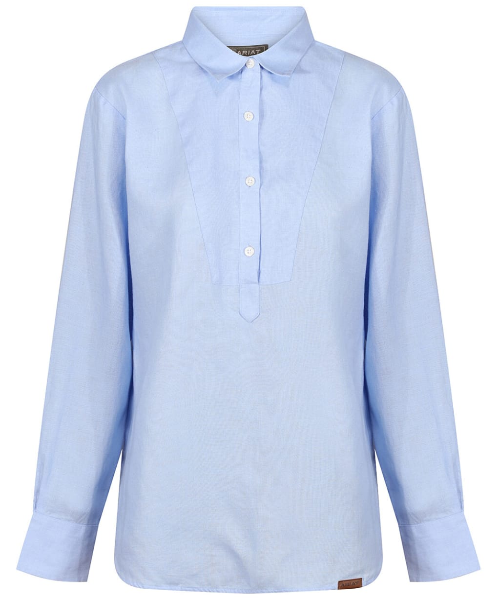 Women's Ariat Cazadero Blouse - Chambray Blue