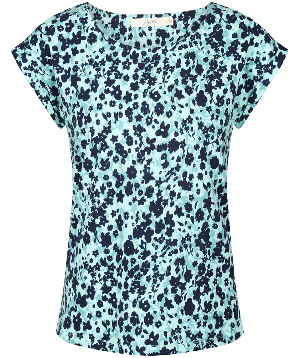 Women's Lily & Me Surfside T-Shirt - Sea Green