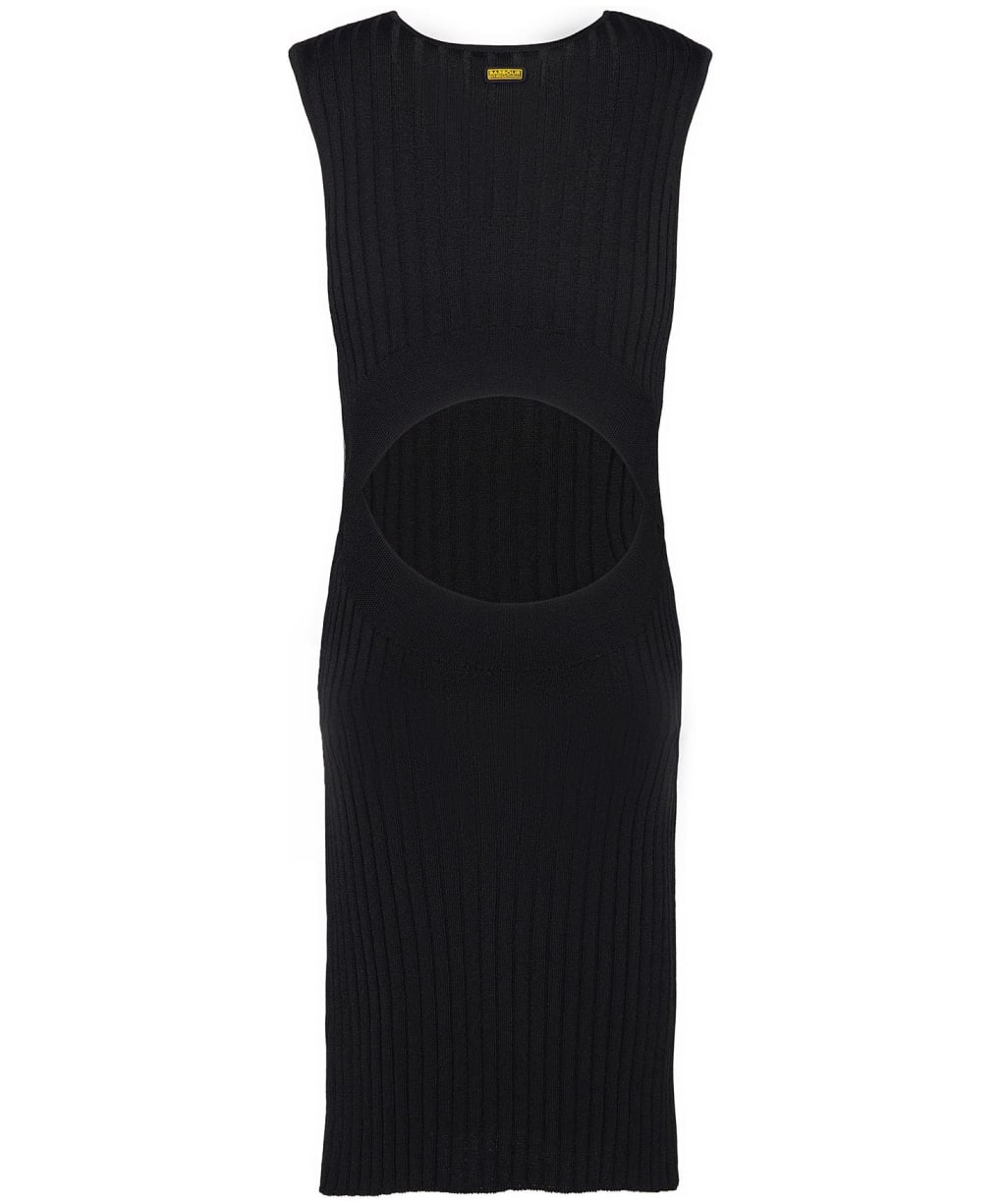 Women's Barbour International Paloma Knitted Dress - Black