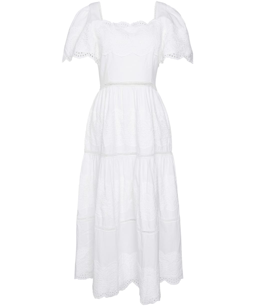 Women's Barbour Joanne Midi Dress - White