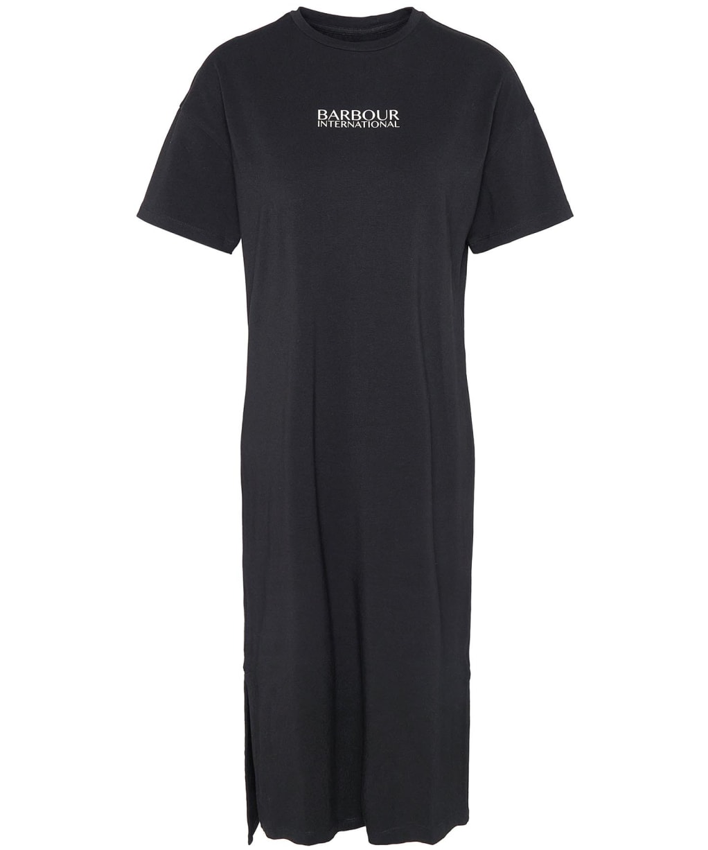 Women's Barbour International Sofia Midi Dress - Black
