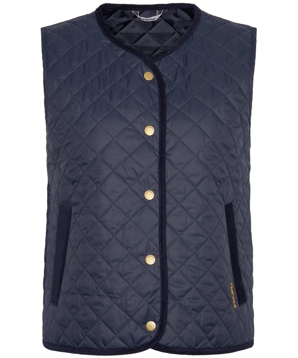 Women's Barbour Hannah Quilted Gilet - Dark Navy