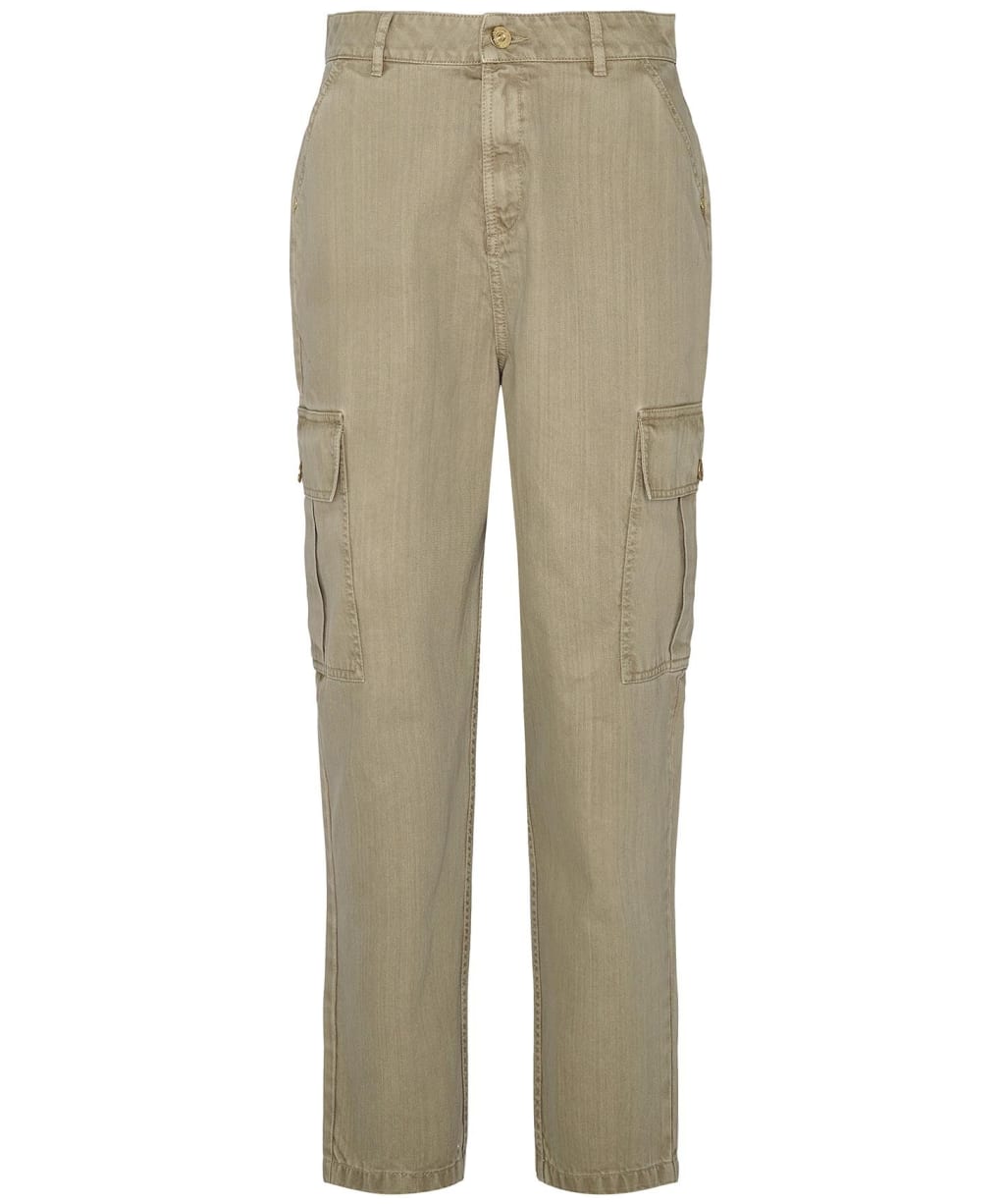 Women's Barbour International Maria Jeans - Washed Khaki