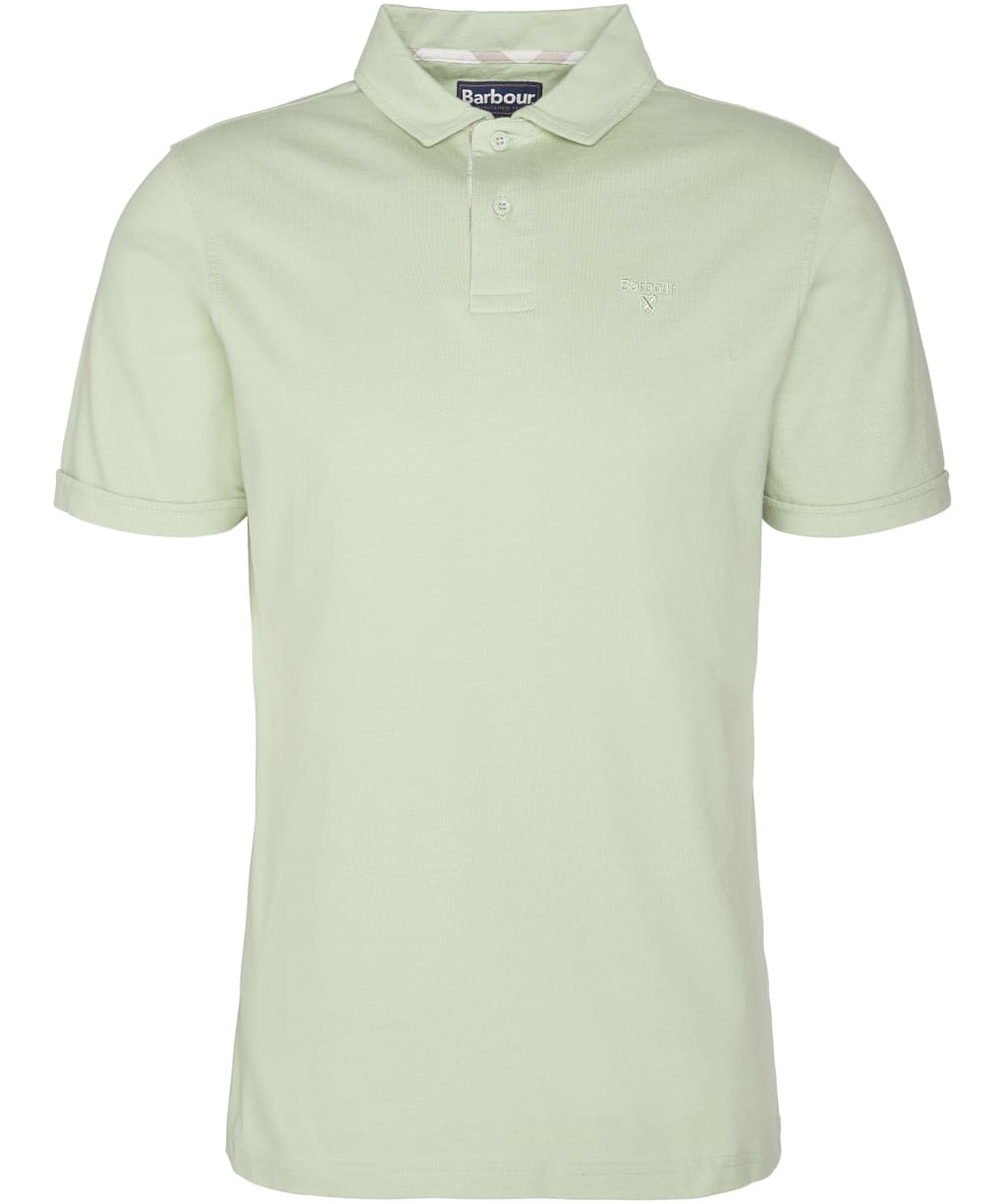Men's Barbour Kirkhill Polo Shirt - Vintage Green