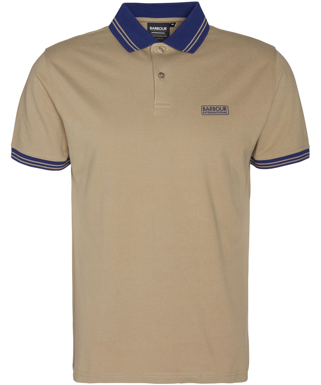 Men's Barbour International Tracker Polo - Coriander