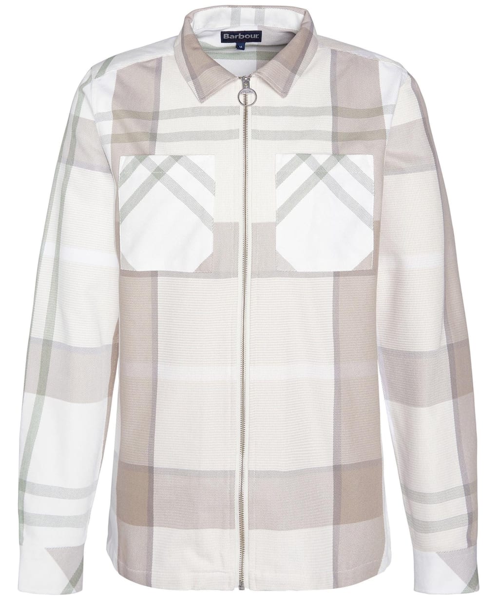 Men's Barbour Ettrick Overshirt - SALTMARSH TARTAN