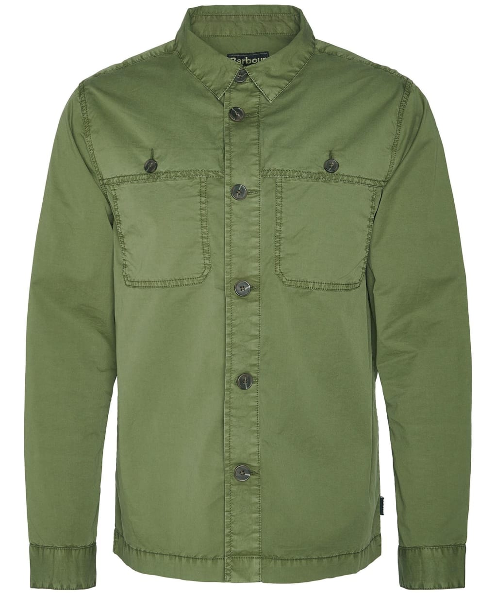 Men's Barbour Sidlaw Overshirt - Palm Leaf
