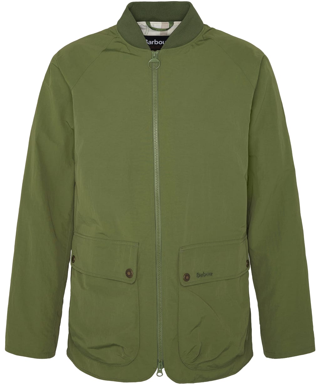 Men's Barbour Beaumont Showerproof Jacket - Palm Green