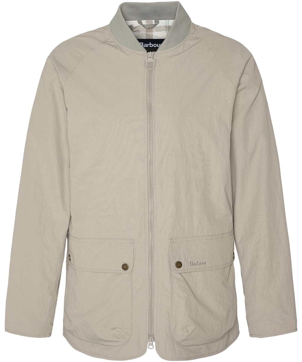 Men's Barbour Beaumont Showerproof Jacket - Concrete