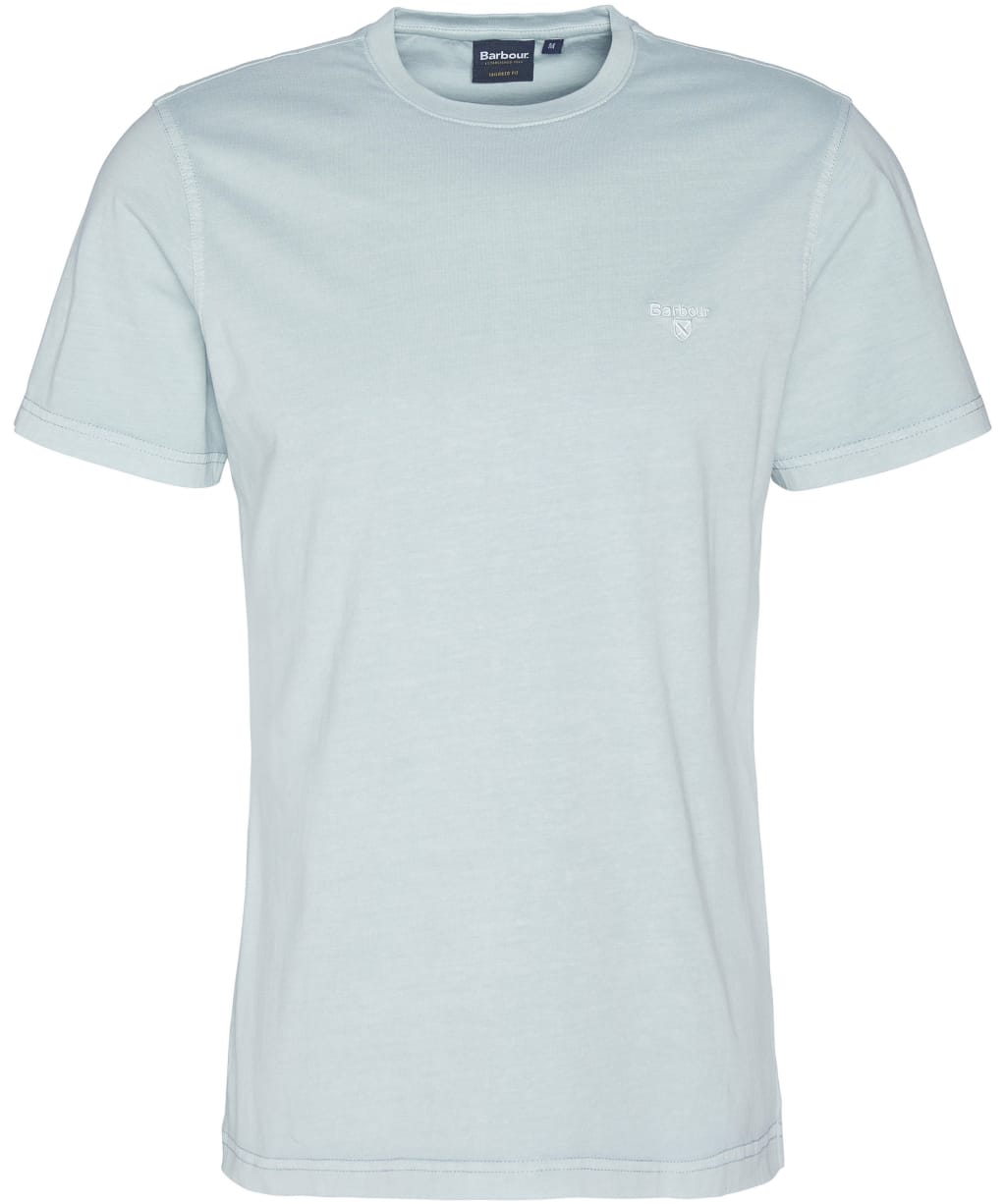 Men's Barbour Garment Dyed Tee - Blue Chalk