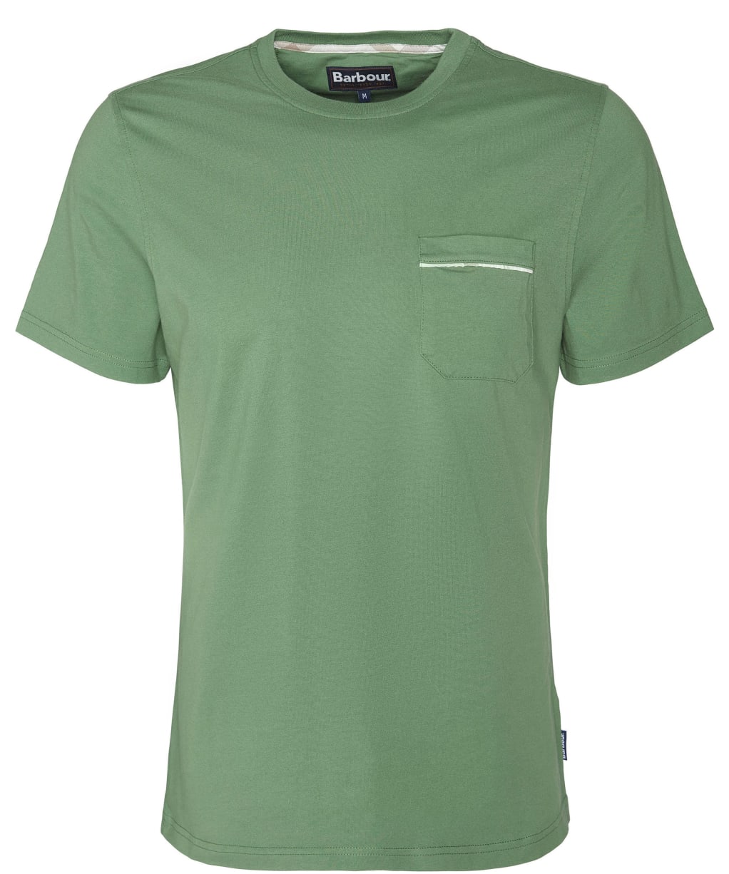 Men's Barbour Woodchurch T-Shirt - Pea Green