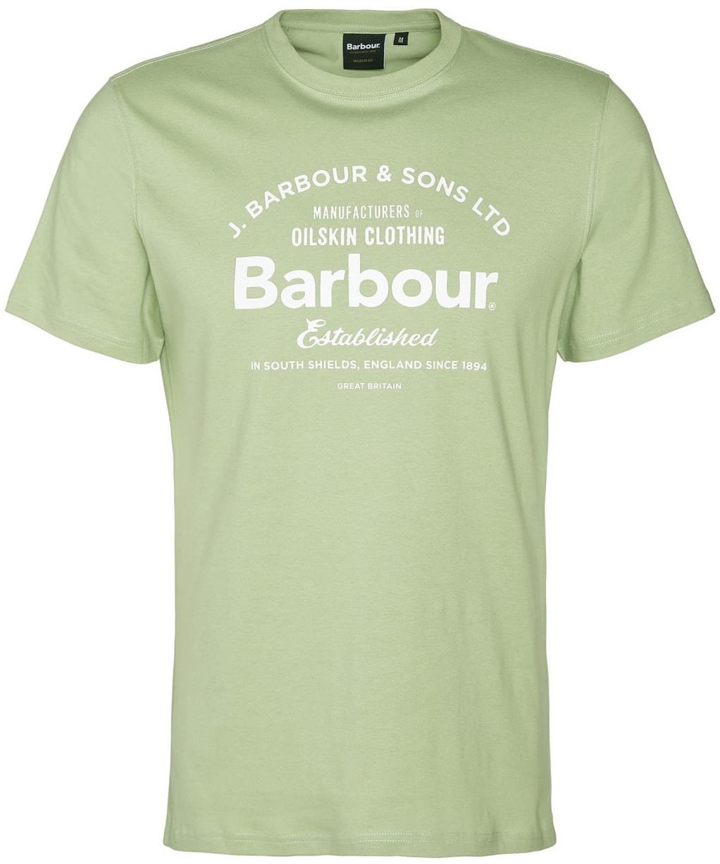 Men's Barbour Brairton T-Shirt - Vintage Green