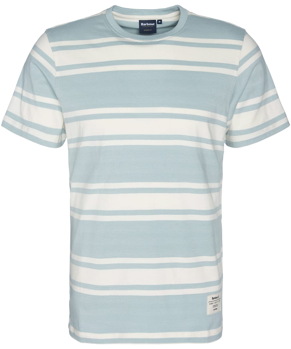 Men's Barbour Kilton Stripe T-Shirt - Blue Chalk