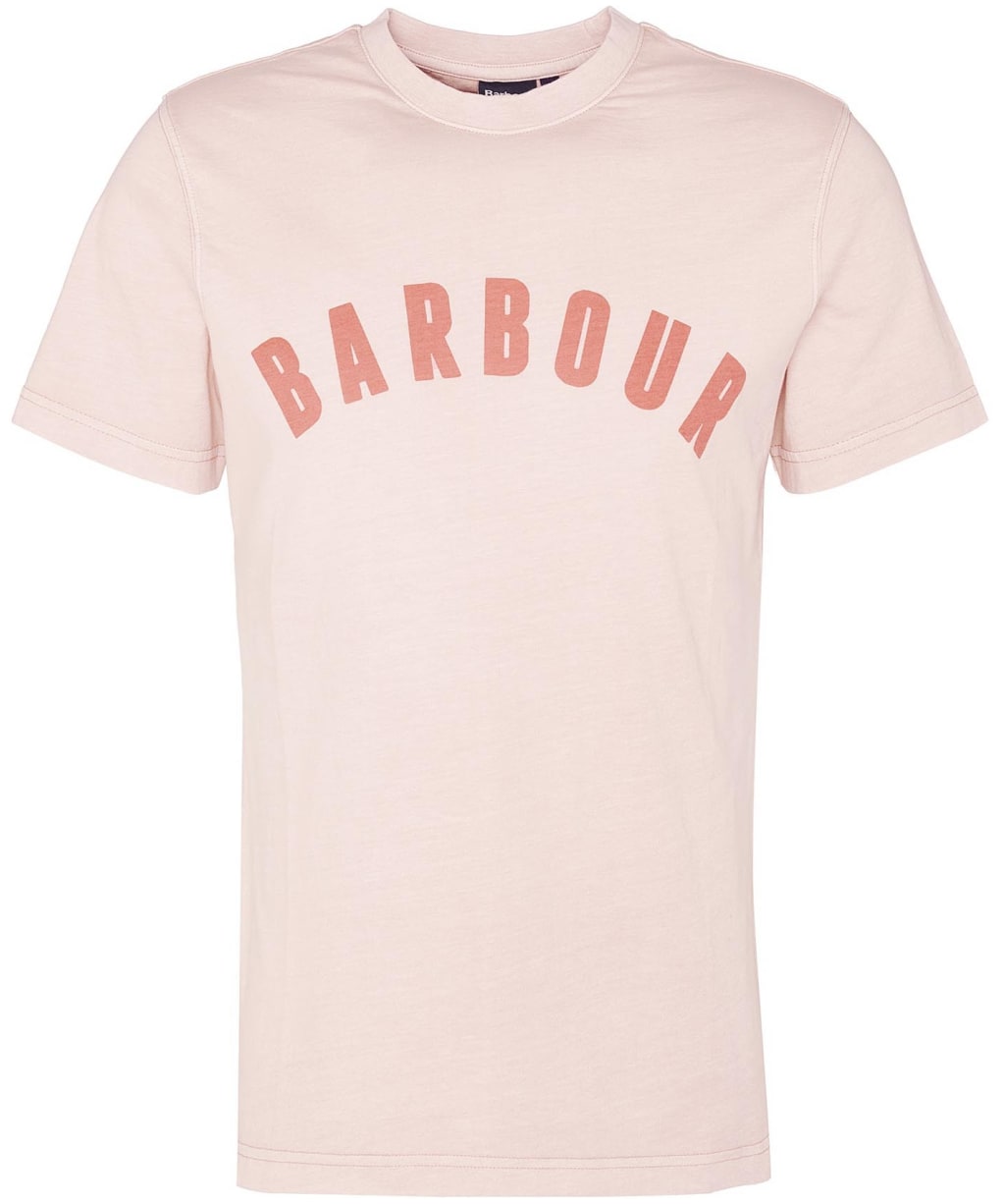 Men's Barbour Terra Dye T-Shirt - Pink Mist