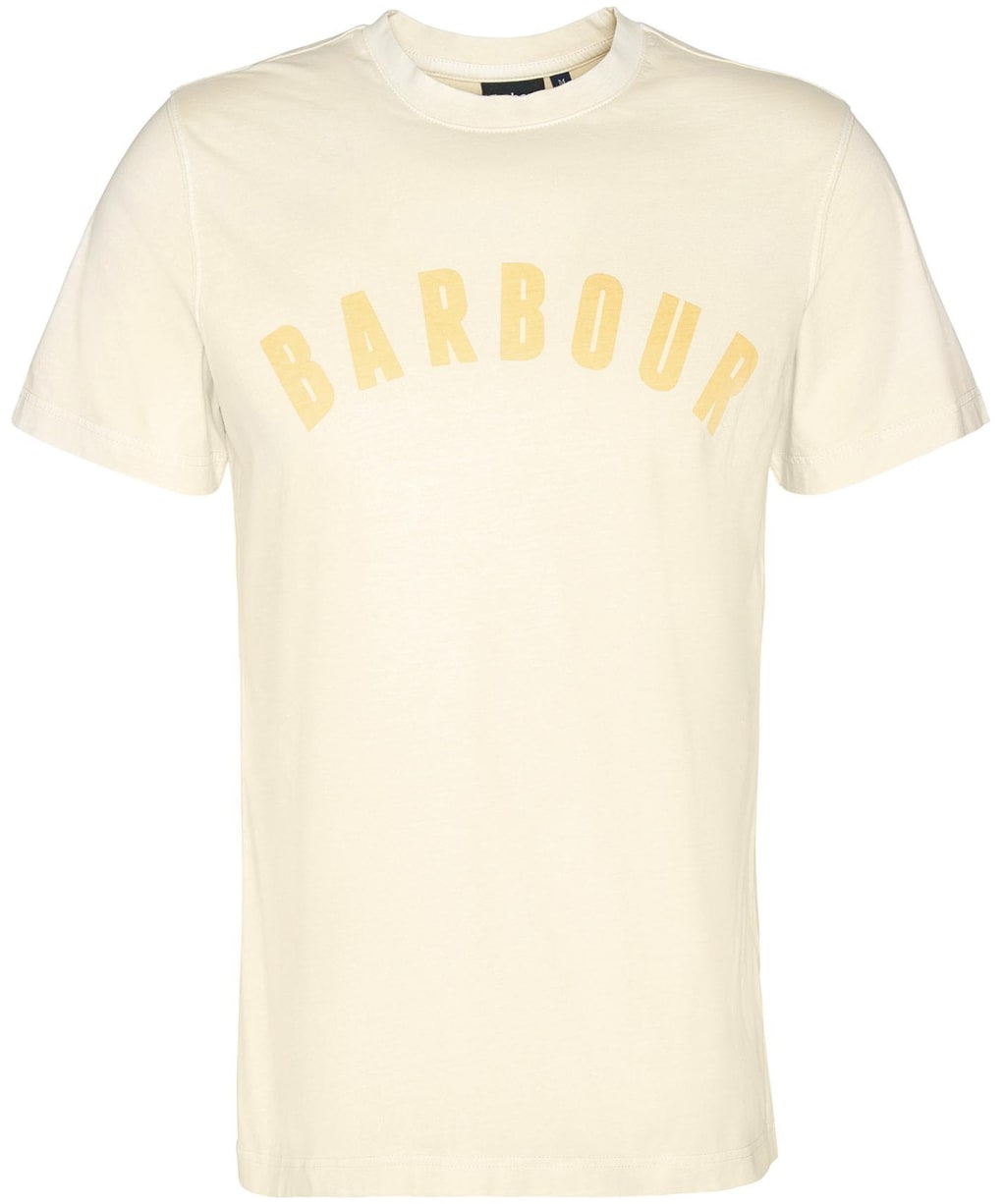 Men's Barbour Terra Dye T-Shirt - Yellow Haze