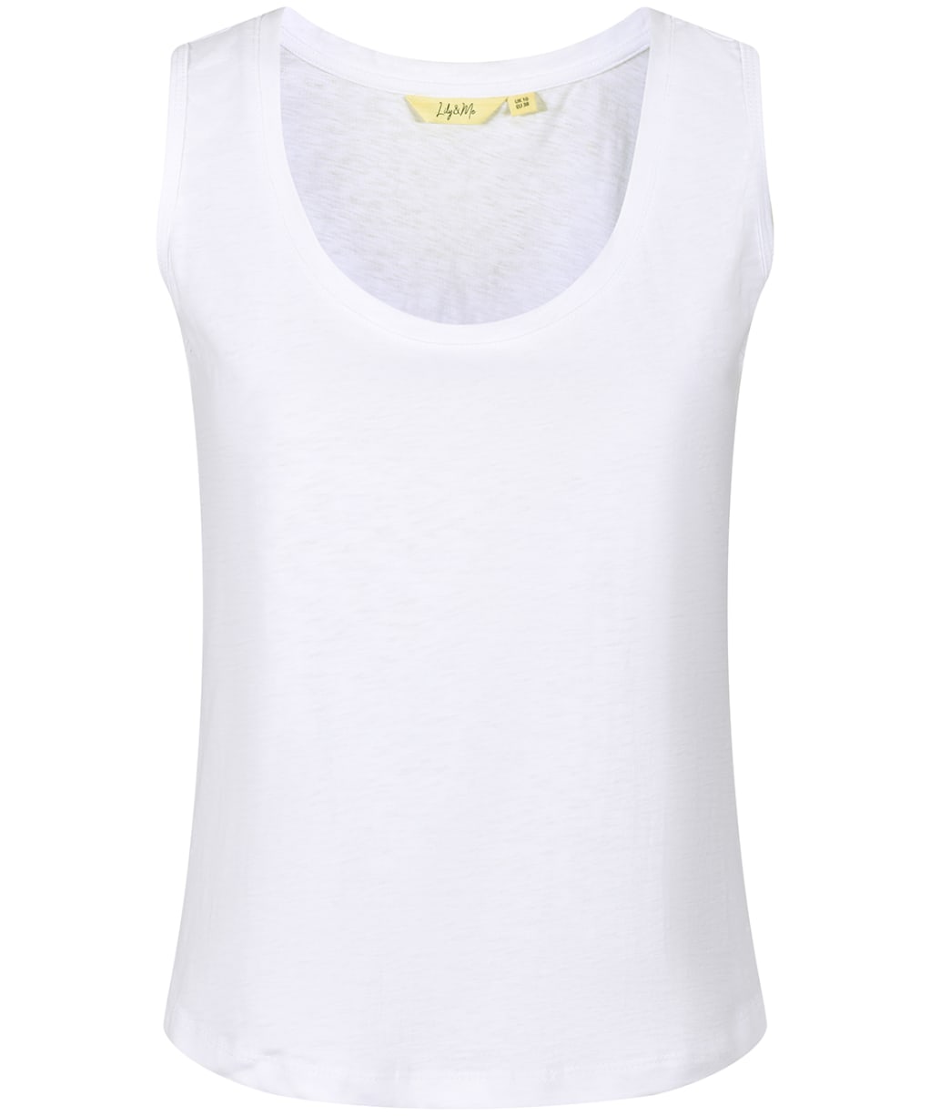 Women's Lily & Me Jetty Vest Top - White