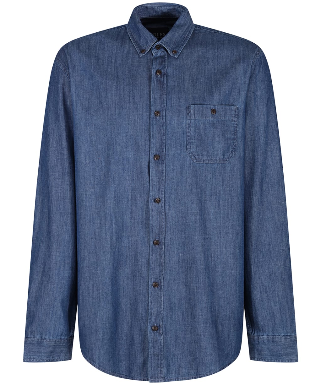 Men's Joules Chambray Shirt - Light Chambray