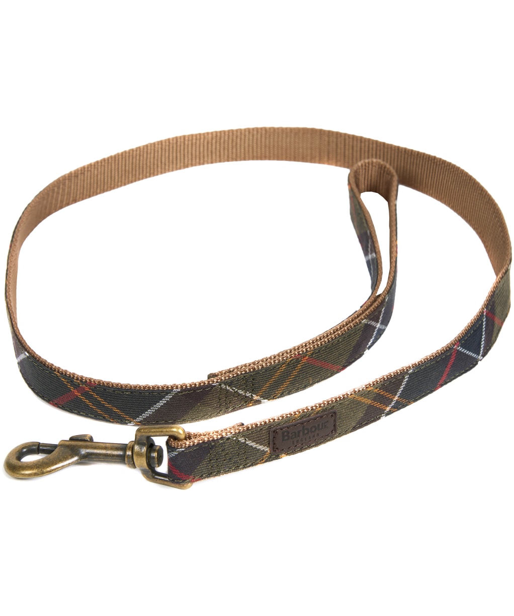 Barbour Tartan Webbing Dog Lead - Barbour Classic