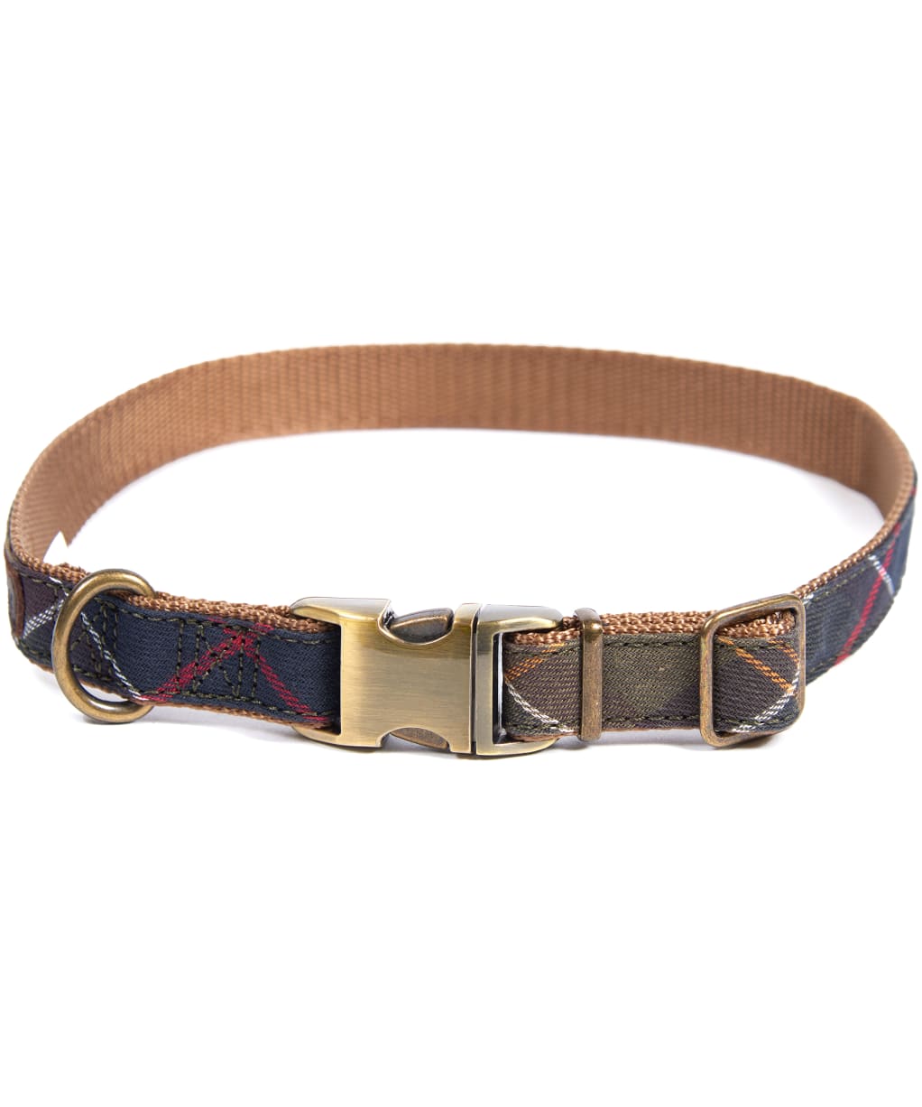 Barbour Tartan Webbing Dog Collar - Barbour Classic