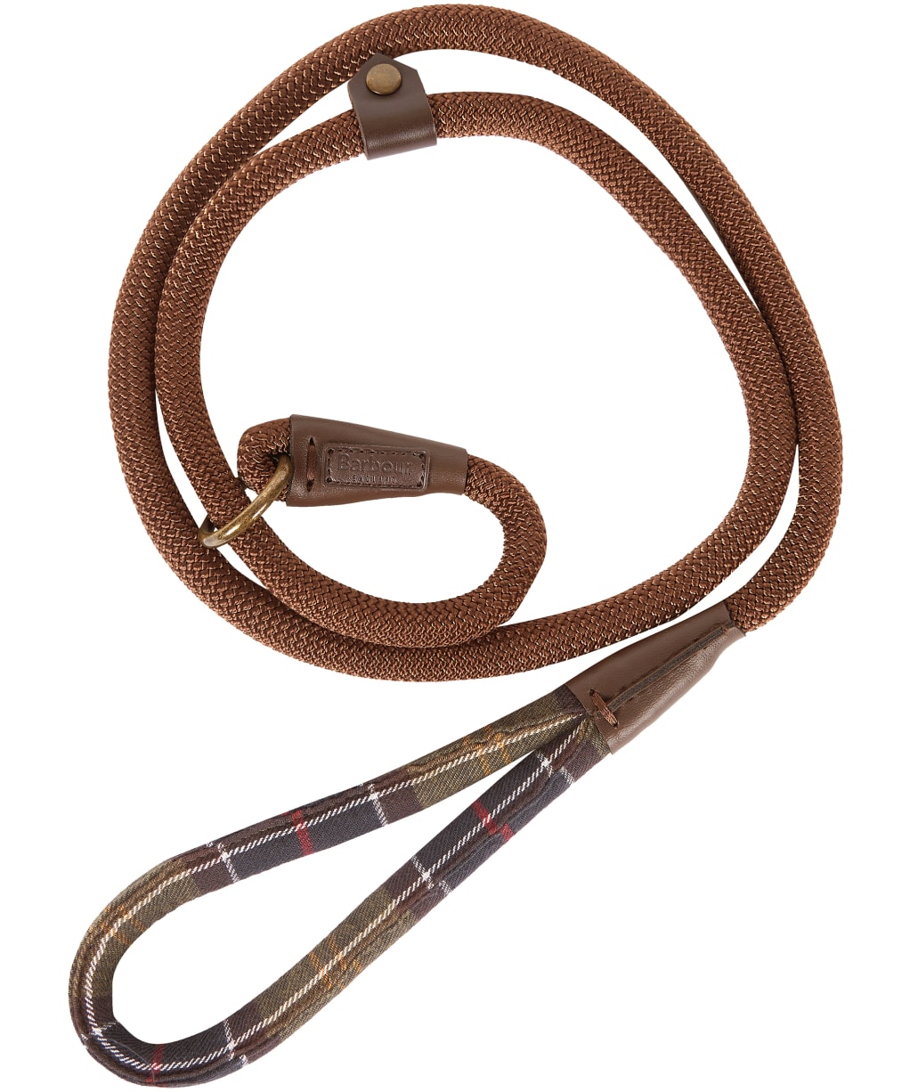 Barbour Tartan Trimmed Slip Dog Lead - Barbour Classic