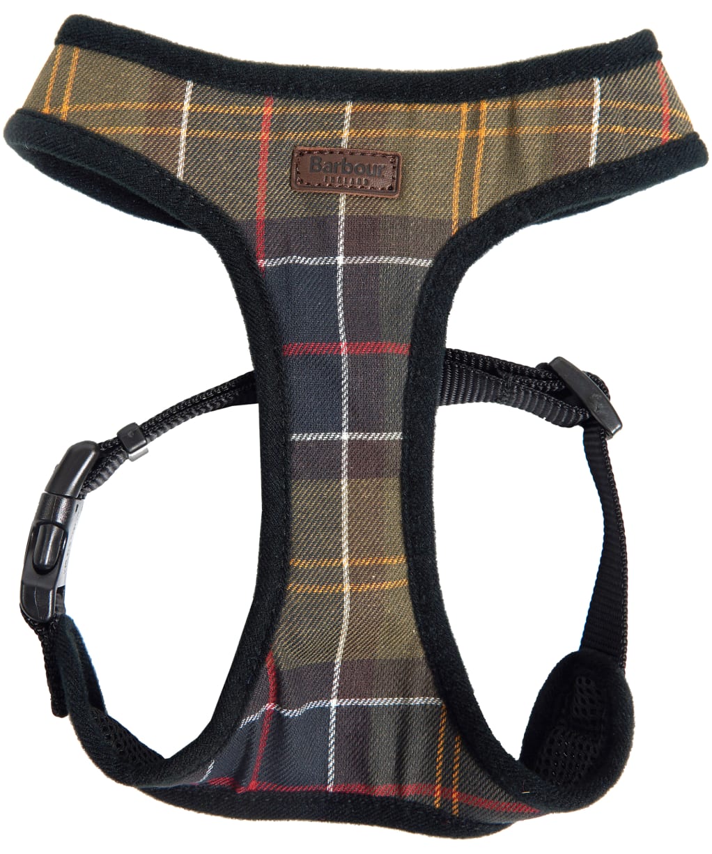 Barbour Tartan Dog Harness - Classic Tartan