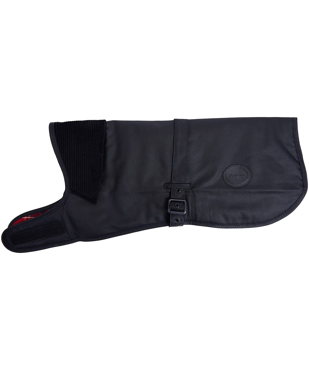 Barbour Waxed Cotton Dog Coat - Black