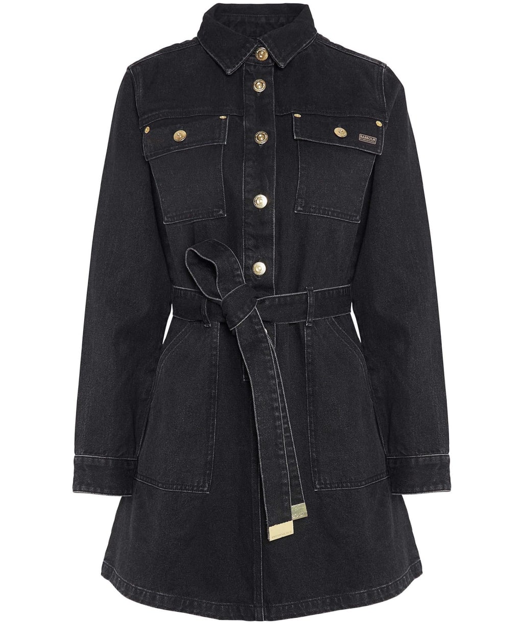 Jada Mini Dress - Washed Black