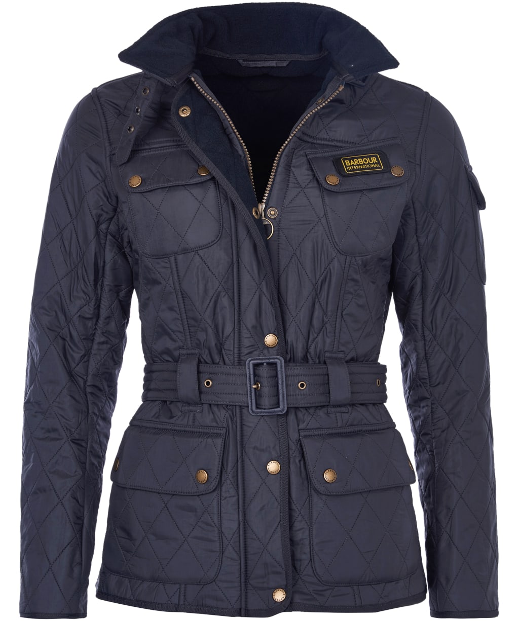 Women's Barbour International Polarquilt - Navy
