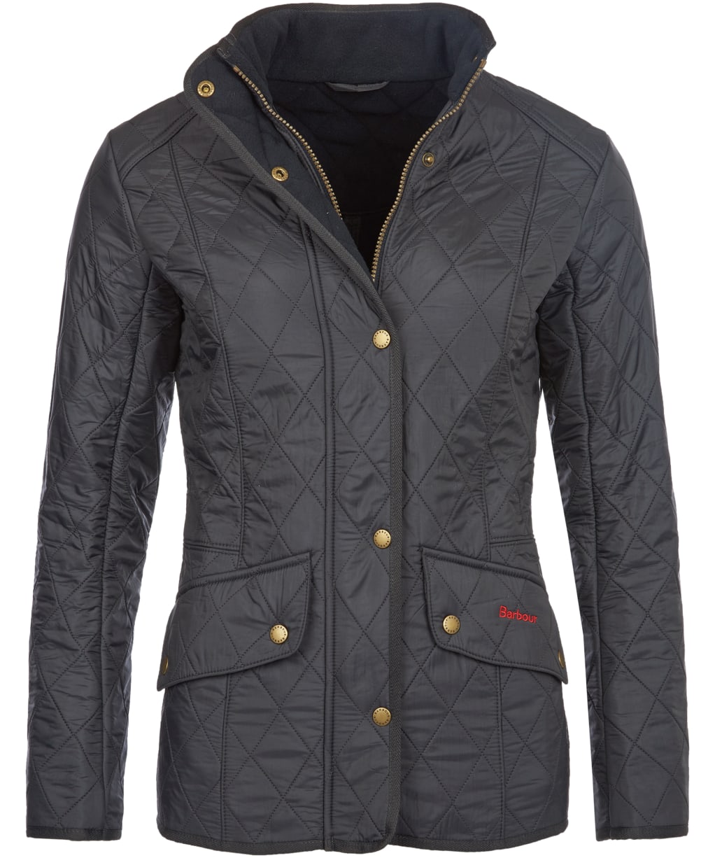 Women's Barbour Cavalry Polarquilt Jacket - Navy