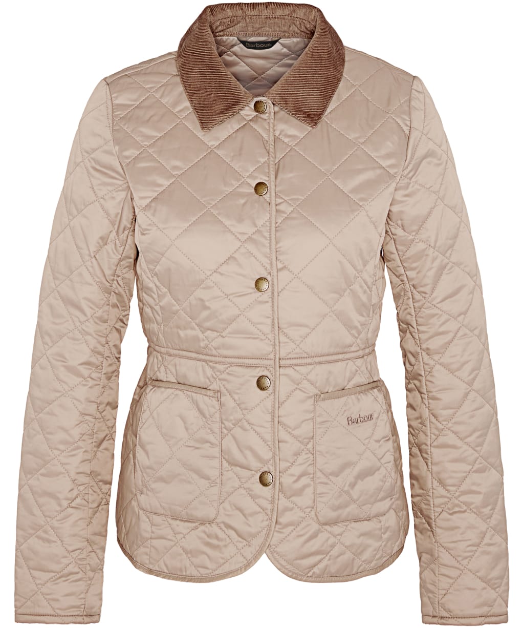 Women's Barbour Deveron Quilted Jacket - Light Trench