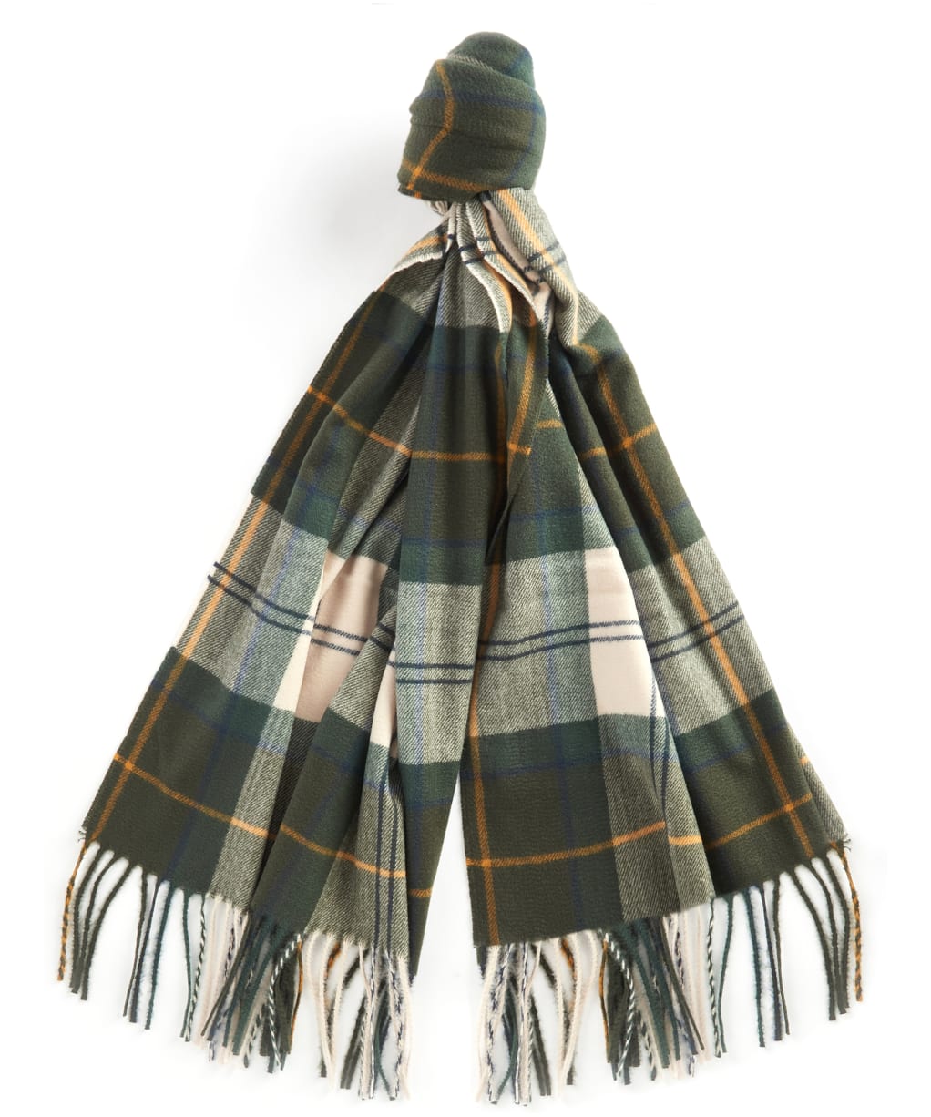 Women's Barbour Hailes Tartan Scarf - Ancient Tartan
