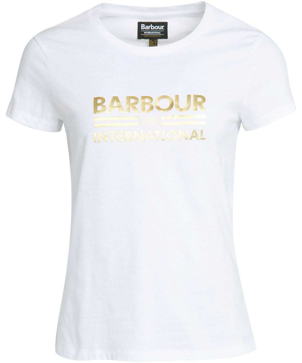 Women's Barbour International Originals Tee - White
