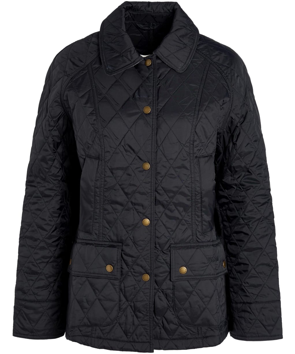 Women's Barbour Summer Beadnell Quilted Jacket - Black