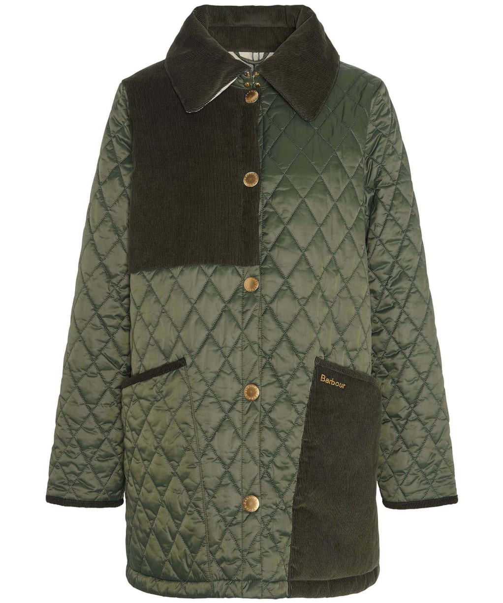 Reeth Quilt - Olive / Ancient Tartan