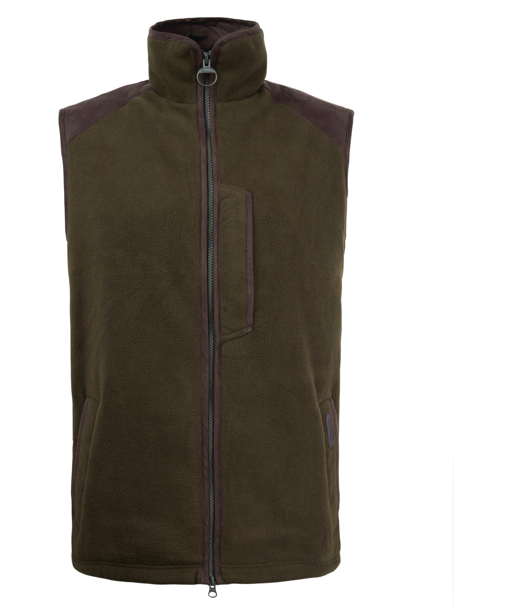 Men's Barbour Active Fleece Gilet - Olive