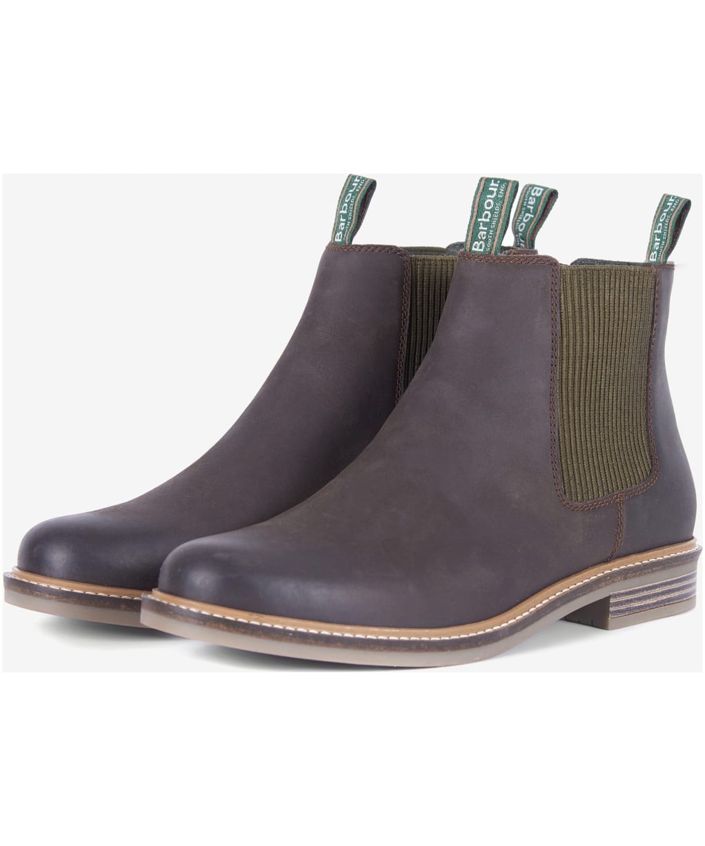 Men's Barbour Farsley Chelsea Boots - Chocolate