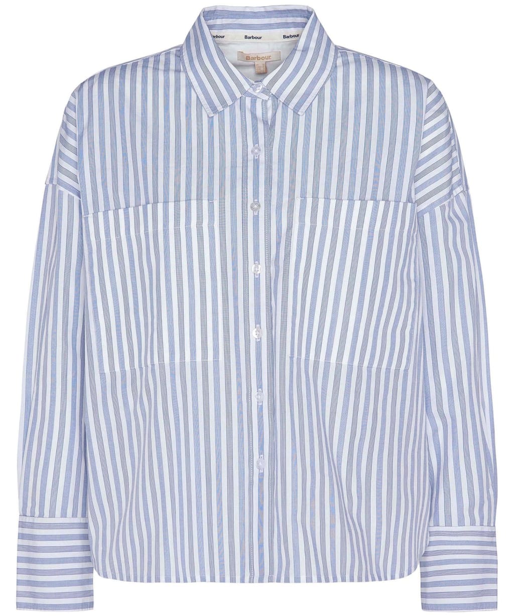 Violetta Shirt - Chambray Stripe