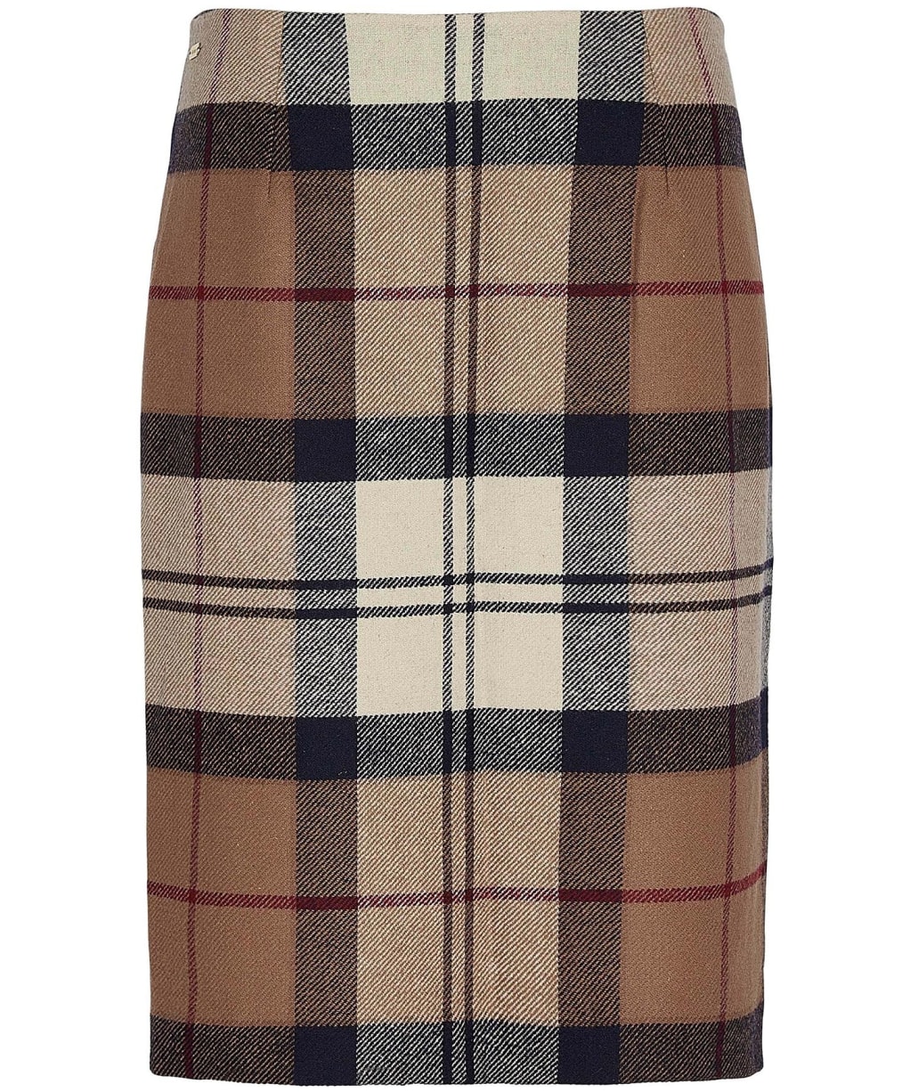 Women's Barbour Rosa Skirt - Hessian Tartan