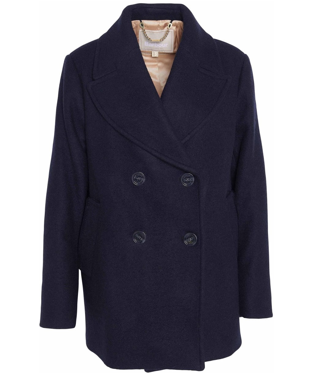 Ingrid Peacoat - Navy / Hessian