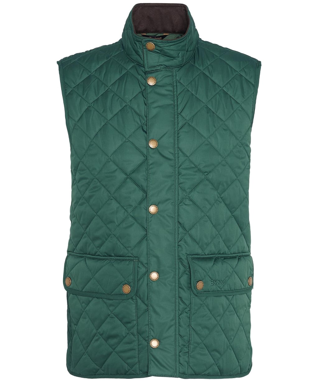 Men's Barbour New Lowerdale Quilted Gilet - Racing Green