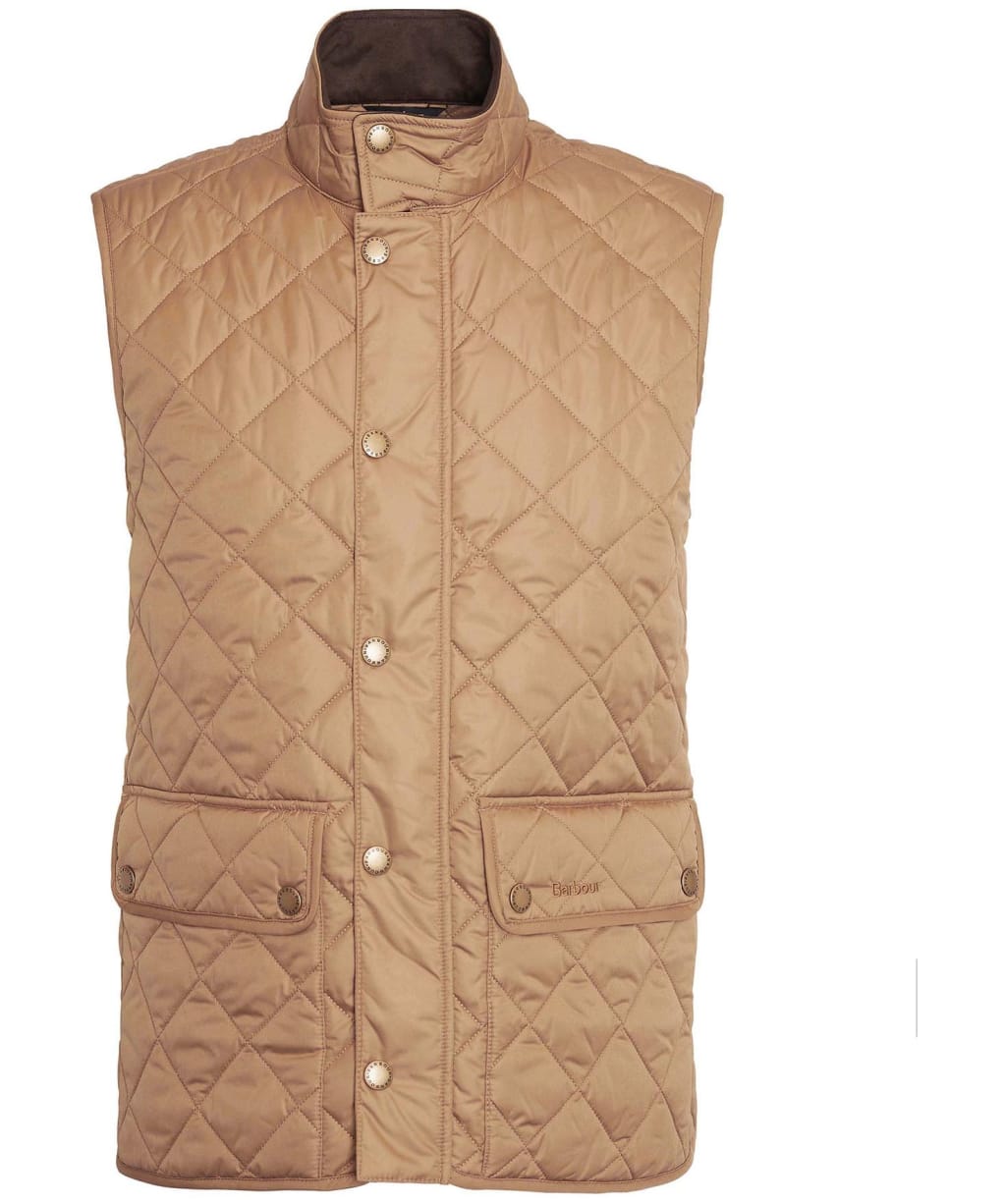 Men's Barbour New Lowerdale Quilted Gilet - Light Sandstone