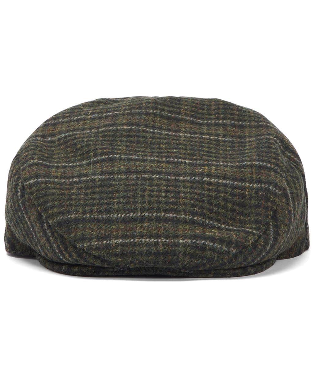 Men’s Barbour Wilkin Flat Cap - Olive Check