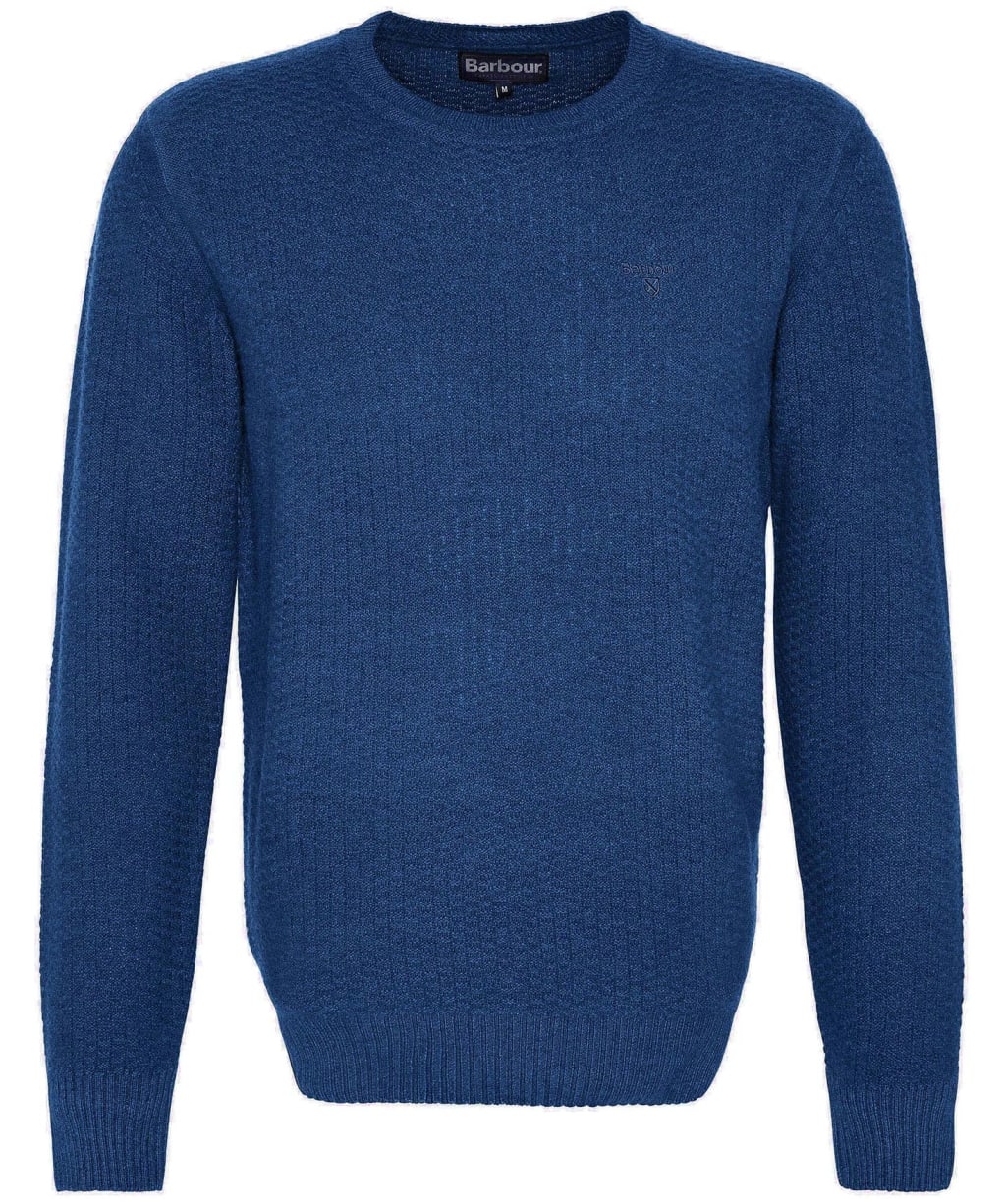 Aston Knit Cre - Washed Navy