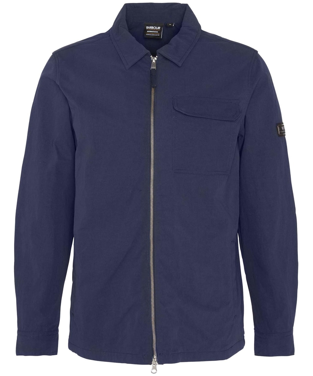 Maze Overshirt - Navy