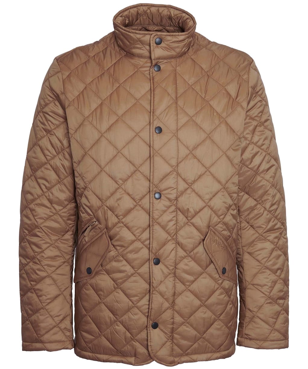 Men's Barbour Flyweight Chelsea Quilted Jacket - Light Sandstone