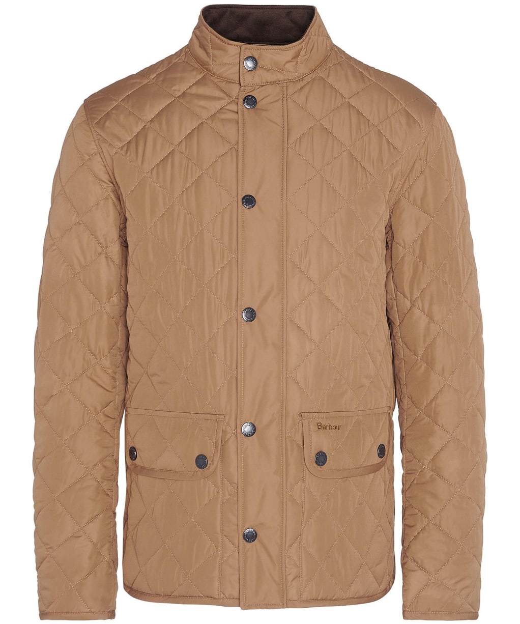 Men's Barbour Lowerdale Quilted Jacket - LIGHT SANDSTONE/
