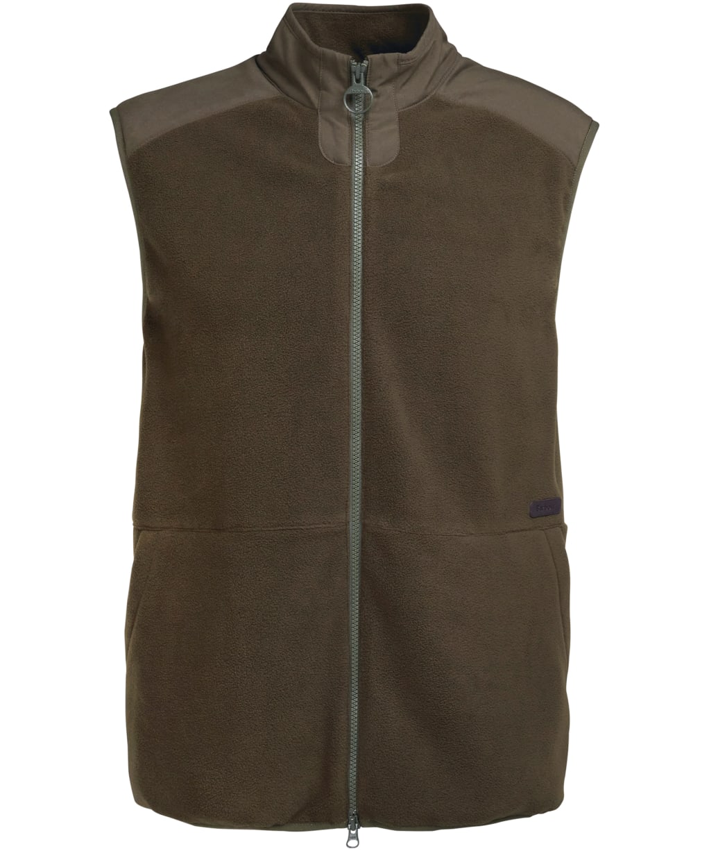 Men's Barbour Country Fleece Gilet - Olive