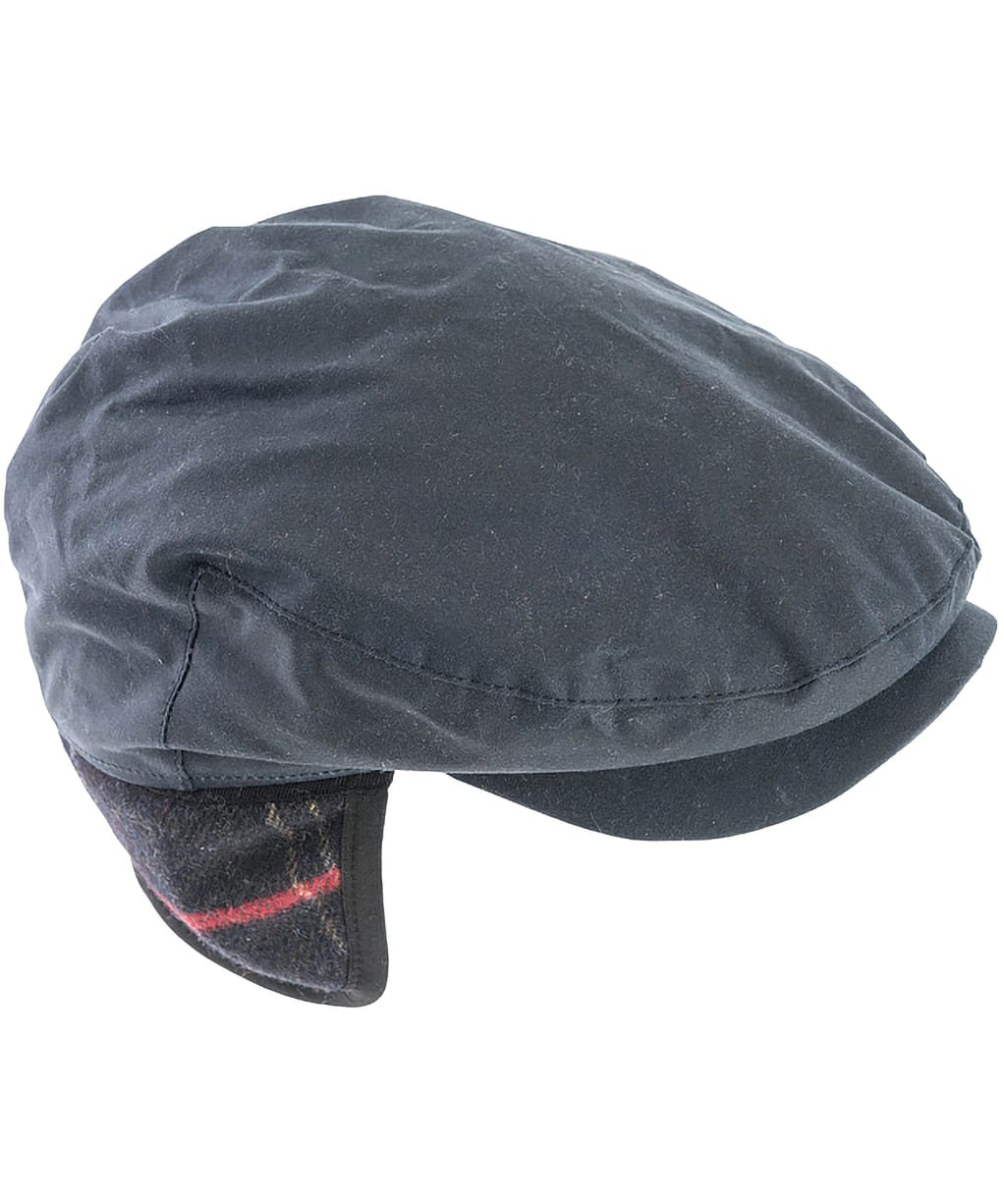 Men's Barbour Cheviot Tartan Cap - Navy