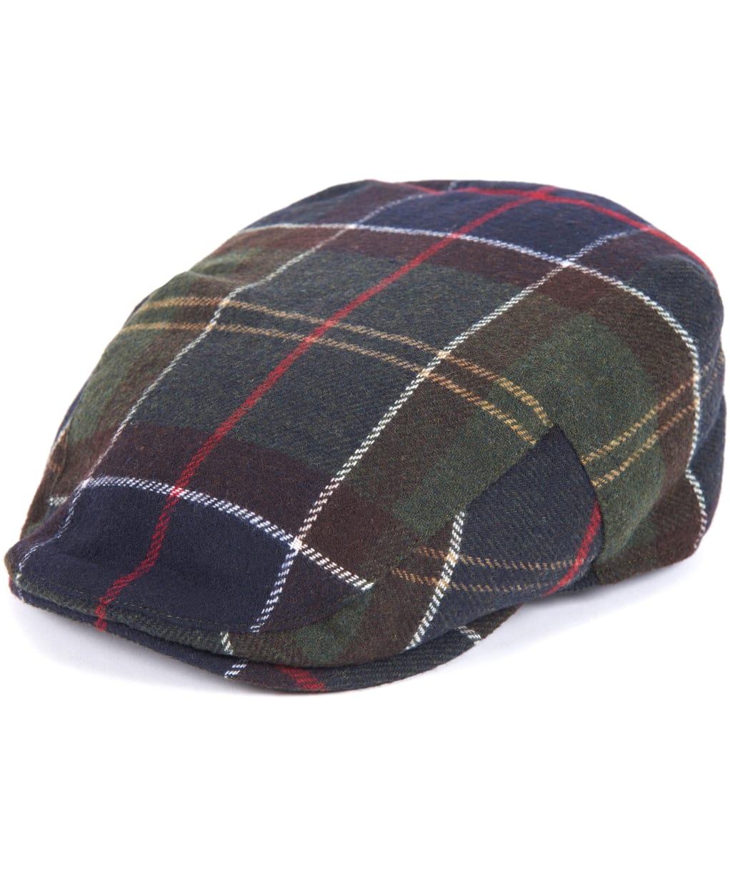 Men's Barbour Gallingale Tartan Flat Cap - Barbour Classic
